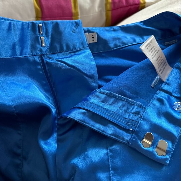 Simons TWIK Royal Blue Wide Leg Cargo Pants (Size Medium) - Picture 5 of 11